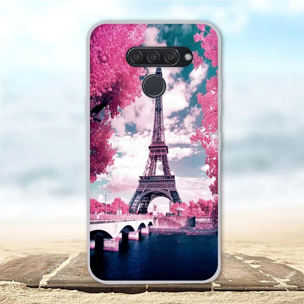 Мягкий ТПУ чехол s для LG Q60 чехол Роскошный чехол из мягкого ТПУ силиконовый милый чехол для телефона для LG K50 Q 60 чехол Полный защитный бампер Coque