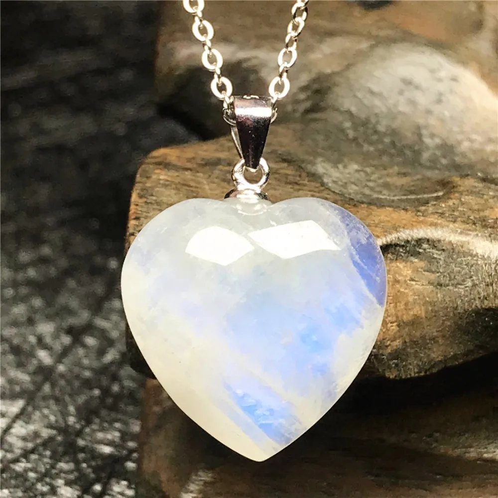 Heart Moonstone Pendant (291)