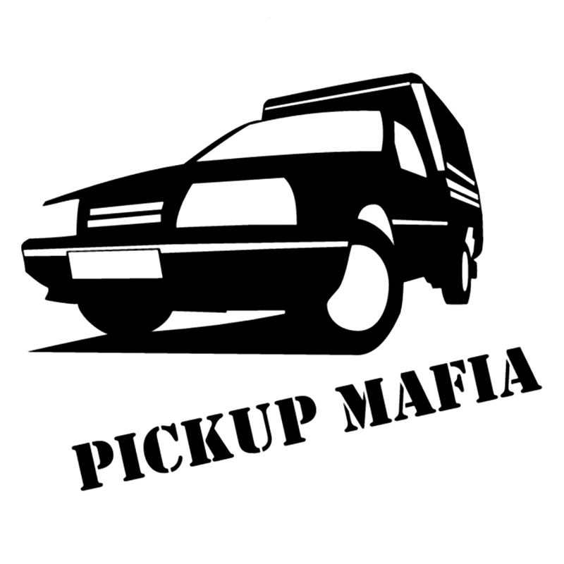 CK20354# наклейки на авто Picup Mafia водонепроницаемые машину наклейка для автонаклейка