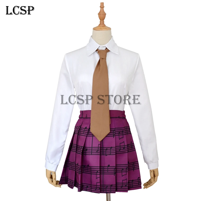 LCSP игра Новинка Danganronpa V3 Akamatsu kaede Косплей Костюм японского аниме Униформа полный