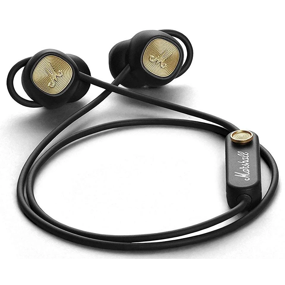 Гарнитура вкладыши Marshall Minor II черный беспроводные bluetooth