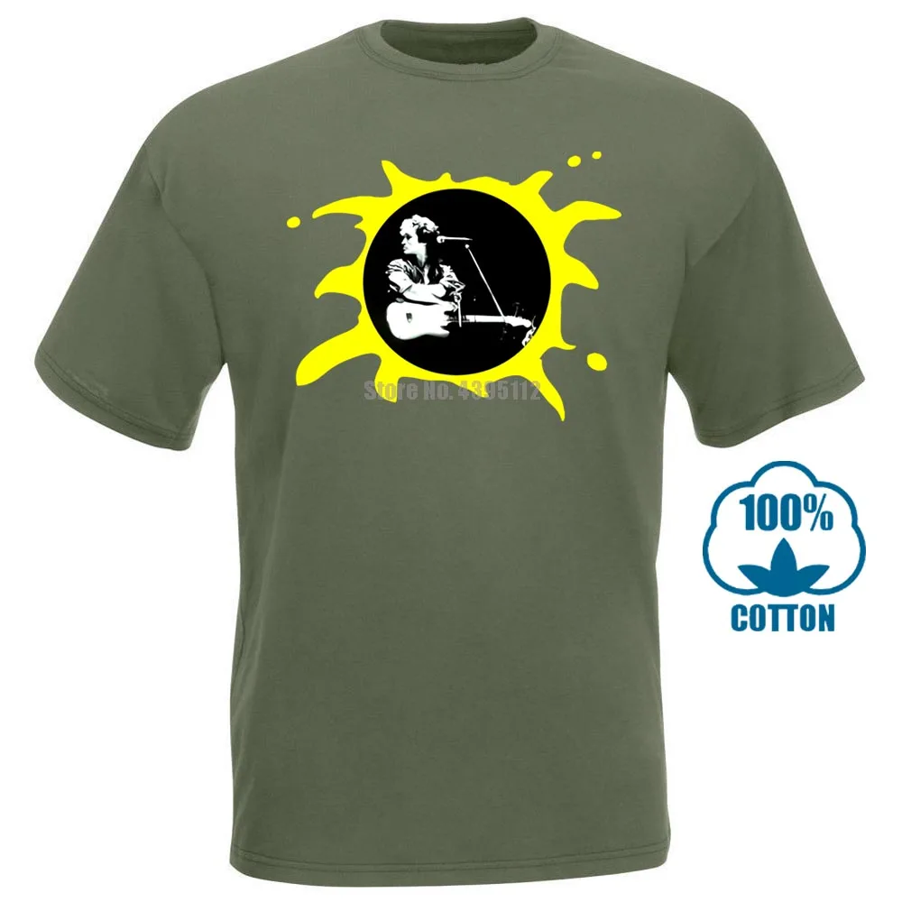 Designer Greatest Russian Rock Band Kino T Shirt Viktor Tsoi Tee Music 010136 - Цвет: Армейский зеленый
