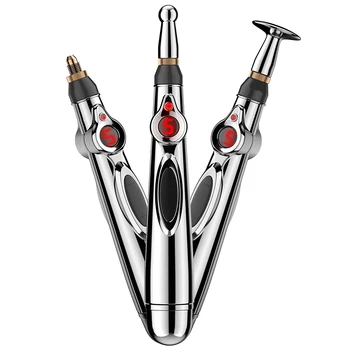 

USB Electronic Acupuncture Pen Massager Meridians Laser Pain Relief Tool Health Care Relaxation Cervical Vertebra Physiotherapy