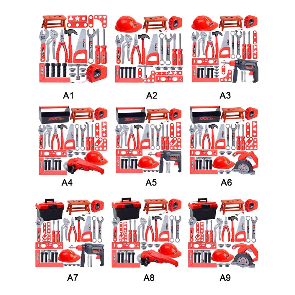 Детский набор инструментов игрушки для мальчиков комплект ролевых игр