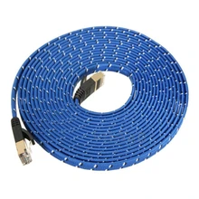 RJ45 CAT 7 CAT7 Ethernet Интернет LAN патч плоский сетевой кабель Шнур