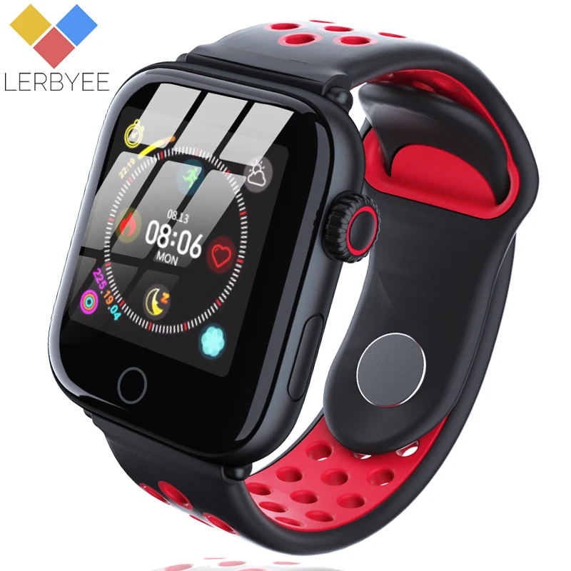 

Lerbyee Z7 Smart Watch Heart Rate Sleep Fitness Tracker Men IOS Andriod Call & SMS Reminder Women Bluetooth Sport Smart Watch