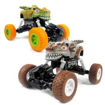 

Kids 27MHz Mini Dinosaur Truck Electric High Speed Running Buggy Remote Control Off-Road Car Fast Racing Car Vehicle Model Toy