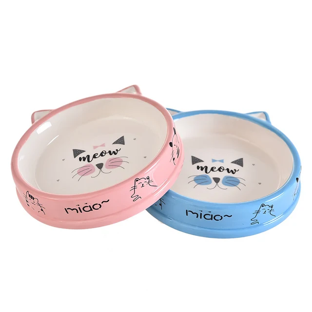 Cute Cat Pattern Ceramic Bowls Set 1