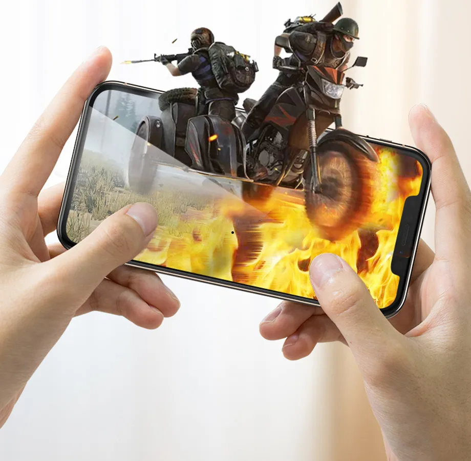 Защитное закаленное стекло 300D для iPhone 6, 6s, 7, 8 Plus, Защитное стекло для экрана с изогнутыми краями для iPhone 11 Pro, X, XR, XS MAX