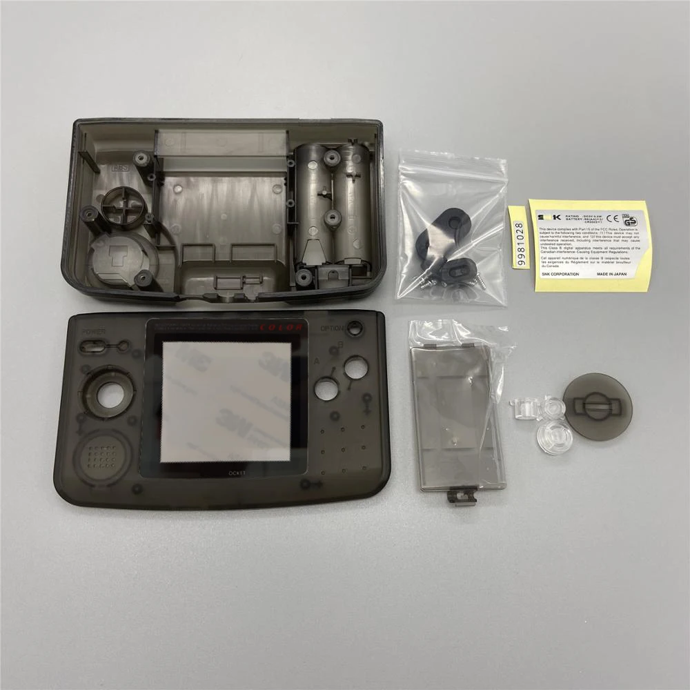 

Plastic Full shell case replacement For SNK NGPC for NEO GEO POCKET COLOR house shell repair
