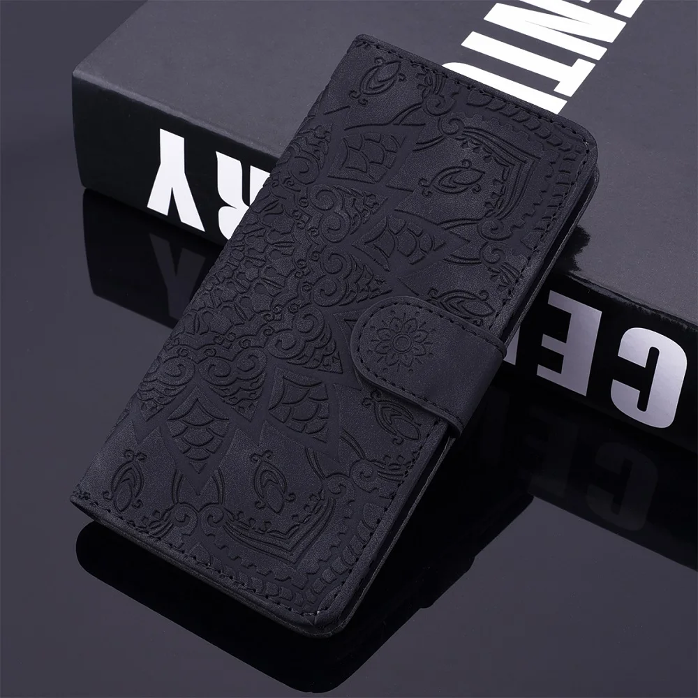 Flower Leather Book Case For Huawei P40 P20 P30 Pro Mate 20 10 Lite P Smart Z Y9 Y7 Y5 Y6 2019 Honor 10i 9C 8S Flip Wallet Coque cute huawei phone cases Cases For Huawei