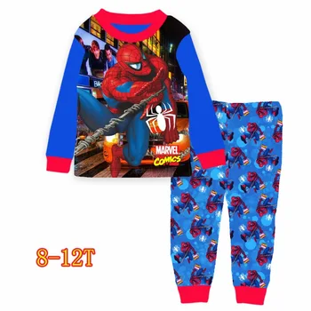 

wholesale kids pajamas children sleepwear baby pajamas sets boys girls pyjamas pijamas cotton nightwear clothes 8-12Y