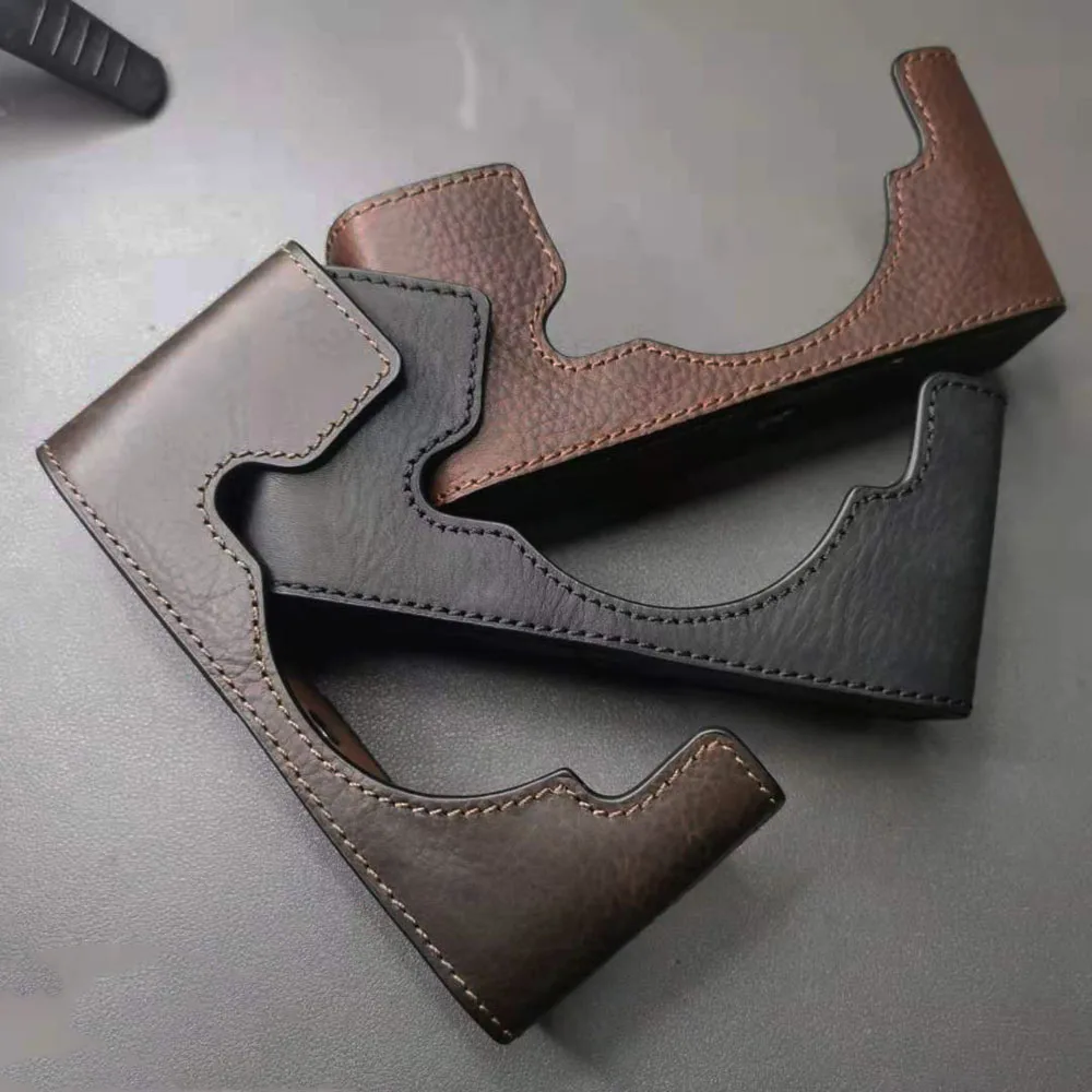 Nikon Zfc Camera Bag Handmade Genuine Leather Camera Case Half Body