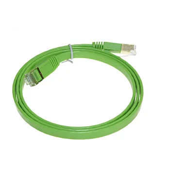 

Flat Ethernet Cable Cat7 0.5M 1M 2M 3M Green White Black Blue Cat 7 Networking Cable For Wireless Router Modem 10 Gigabit 600MHz