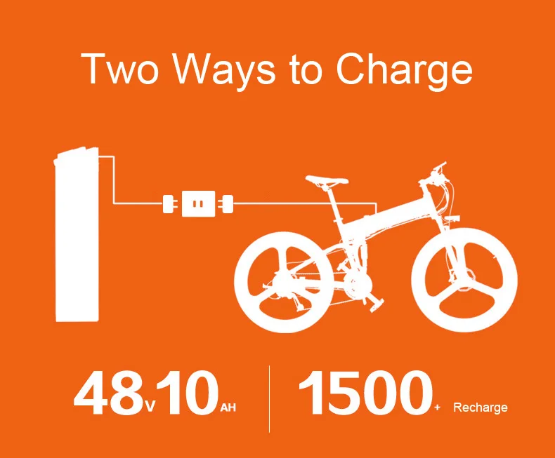 2 Wheels Electric Scooter Adults Two Wheel Electric Bicycles 26 Inch 27 Speed 48V 400W Folding Electric Bicycle (4)