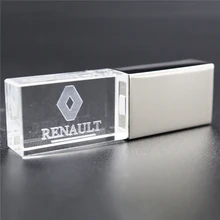 Металл+ стекло 64 ГБ, стильный флеш-накопитель USB 2,0, 4 ГБ, 8 ГБ, 16 ГБ, 32 ГБ, флеш-накопитель USB, Подарочная флешка