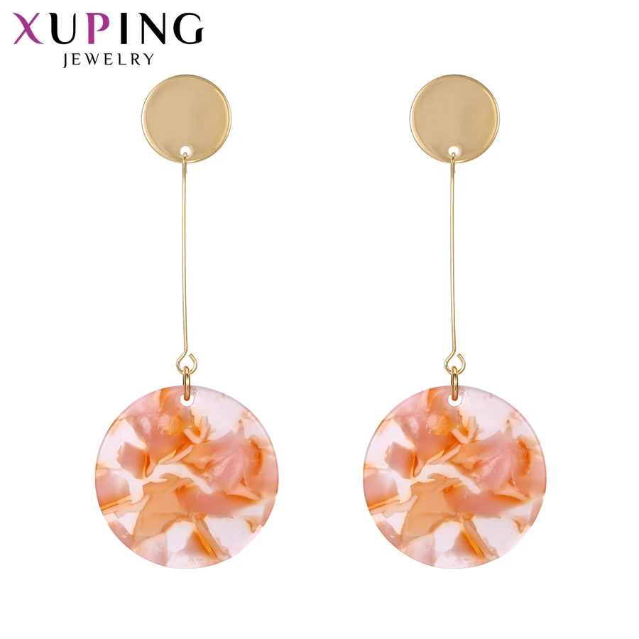 

Xuping Jewelry Designer Fashion Earrings Women Drop Popular Charms Styles Party Anniversary Birthday Gift W-BLE-959