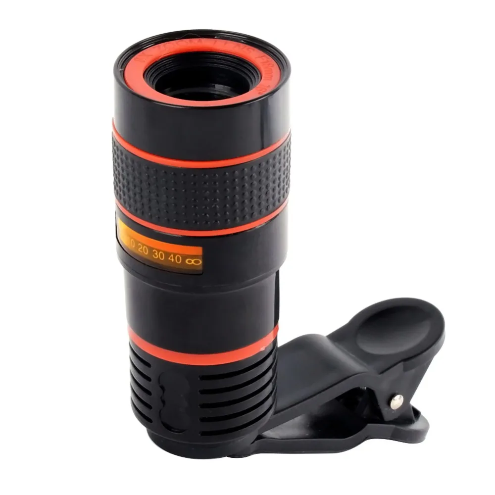 8x Zoom Telescope Telephoto Camera Lens for Samsung S9 for iphone X 8 Plus Mobile Phone