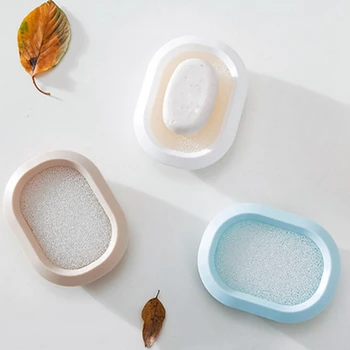 

Simple Big Size Double Layer Drain Soap Box Dish Storage Plate Tray Holder Case Container Bathroom Storage Tool