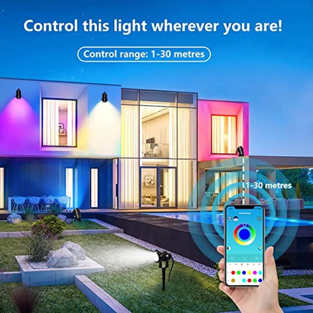 Smart Bluetooth RGB LED Garden Light