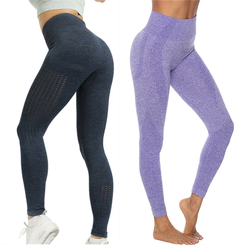 

Tummy Control Leggings Women Fitness Pants Active Sportswear Stretch Yoga Pant Workout Tights High Waist Seamless Leggings Women