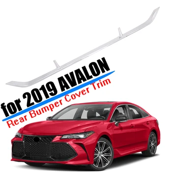 

For 2019 2020 Toyota Avalon Rear Bumper Decoration Cover Molding Trim ABS Silver Car Styling Accessories