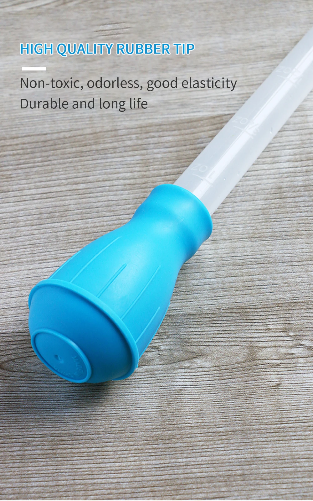 Manual Aquarium Gravel Cleaning Straw Fish Tank Water Changer Aquarium Clean Pipette Dropper Waste Remover 28/43CM 30/50ML Tube