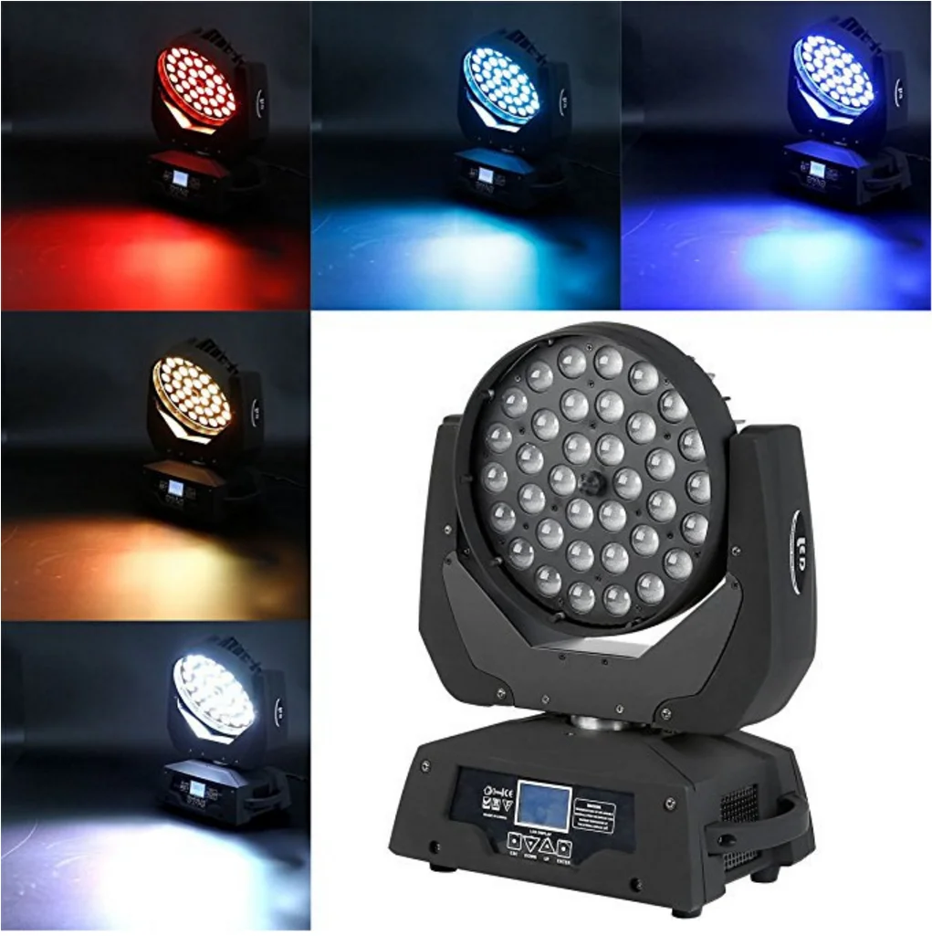 Сценический светильник окрашивание LED36 * 10 W с подвижной головкой поверхностный