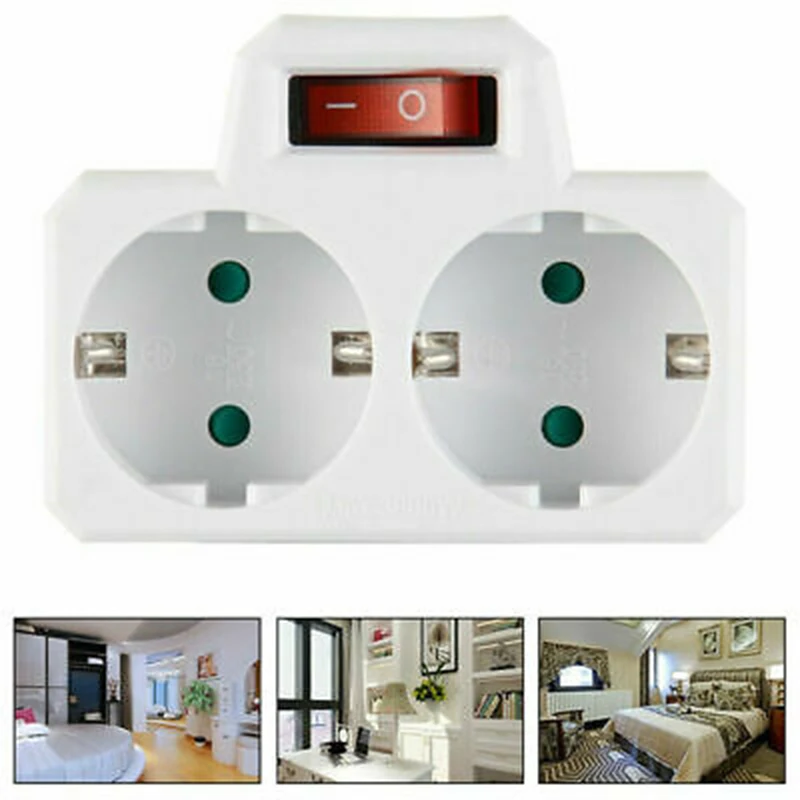 

Multi functional Conversion Plug Universal 3500W Outlet Adapter Socket