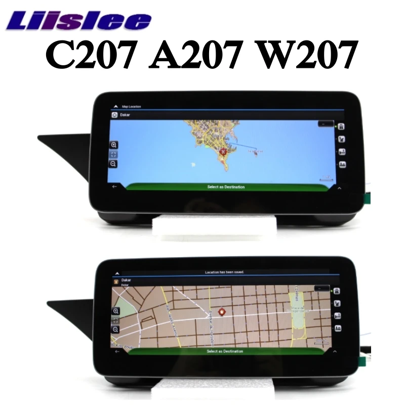 Liislee Car Multimedia Player NAVI CarPlay For Mercedes Benz MB E Class Coupe C207 A207 2009~2017 Car Radio GPS Navigation 3