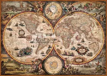 

2000 Pieces HEYE Adult Puzzle Map of Ancient World Puzzle Toy for Gift