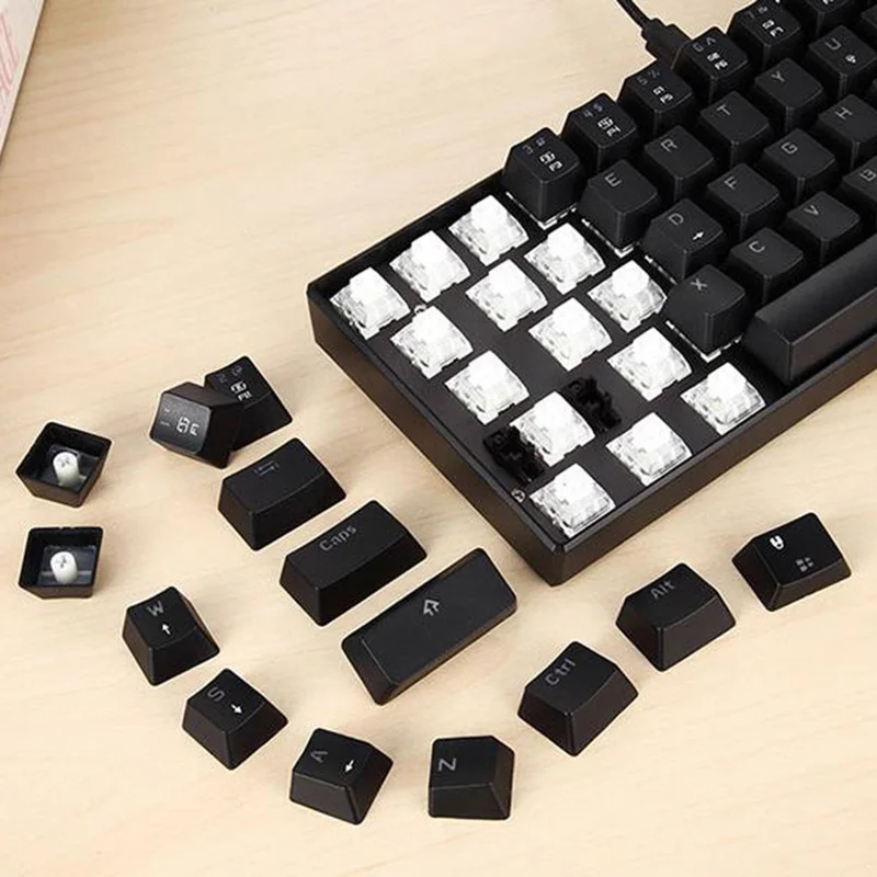 

RGB Backlight Mechanical Keyboard CK61 with Box Switch Gaming Keyboard Quick Response Speed OD889