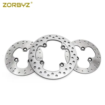 

ZORBYZ 1 Set Front & Rear Steel Brake Disc Rotor For Honda TRX400EX Sportrax 1999-2008 TRX400X Sportrax 2009-2014