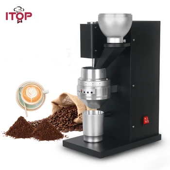 

ITOP Automatic Coffee Grinder With Timing Stainless Steel Turkish coffee Milling machine 110v/220v/240V Professional Miller