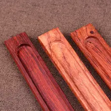 Натуральная деревянная подставка для ароматических палочек Пепельница держатель горелки украшение дома курильница 72XF