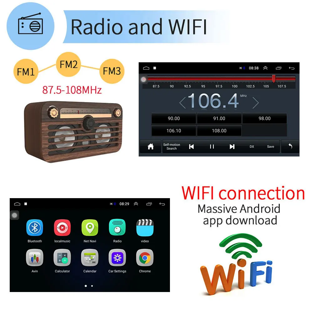 10," Автомобильный мультимедийный плеер 2 din Android автомобильный стерео радио Bluetooth wifi Аудио Mirrorlink MP5 плеер с задней камерой
