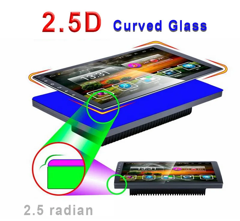 Автомобильный мультимедийный плеер MP5 с GPS навигацией Android 8 1 2 Din универсальный