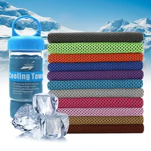 30*90 см Спортивное охлаждающее полотенце утилита стойкое быстросохнущее полотенце для льда s для тренировки фитнеса для йоги и бега скалолазания