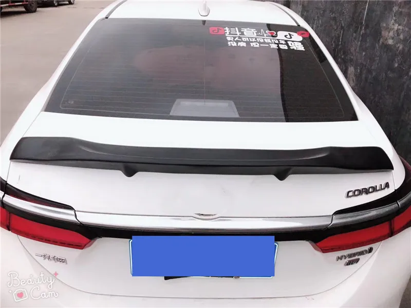 Для углеродного волокна/FRP спойлер corolla 15 16 18 Toyota corolla задняя губка заднего крыла багажника R стиль спойлер хвост аксессуары