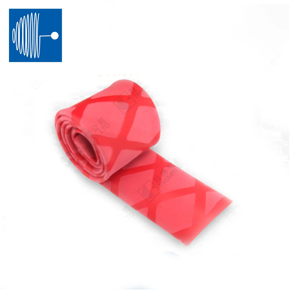 

TRIUMPHCABLE 5M black color pattern heat shrinkable pipe anti slip pattern pipe fishing rod special sleeve flame retardant