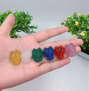 

Natural Green Chalcedony Jade Agate Fox Pendant Necklace Fashion Charm Jewelry Carved Amulet Gifts Women Men Sweater Chain