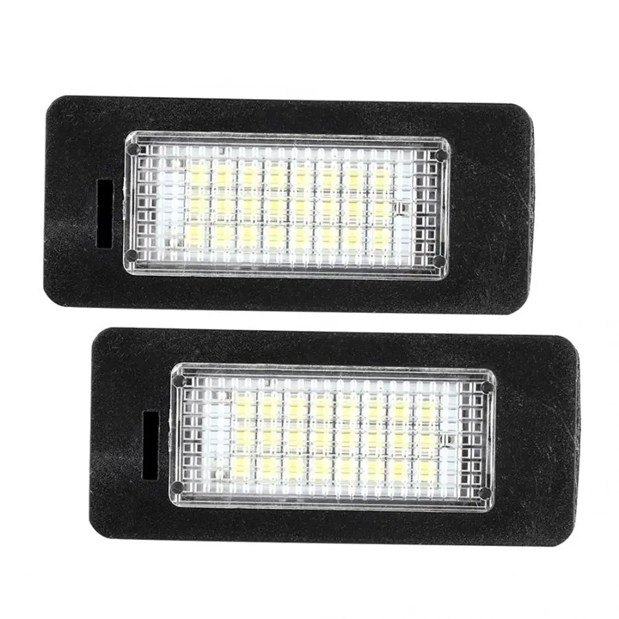 LED License Plate Lamp Signal Light 63267193293 Replacement Fits for E39 E82 E92 E93 car plate araba aksesuar