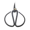Full Carbon Steel Household Bonsai Scissors 148mm Traditional Vintage Black Coated Trimming Scissor Copper Rivet 2
