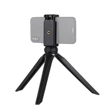 

Newest Mini Phone Tripod Tabletop Smartphone Camera Tripod Portable Foldable With Phone Clamp