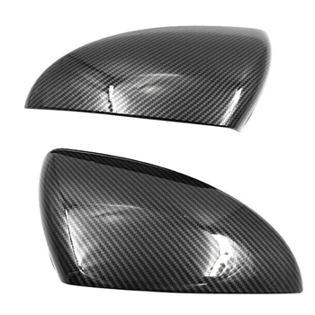 

ABS Carbon Fiber Rear View Side Door Mirrors Cover Trim for Kia Forte / K3 / Cerato 2019-2020