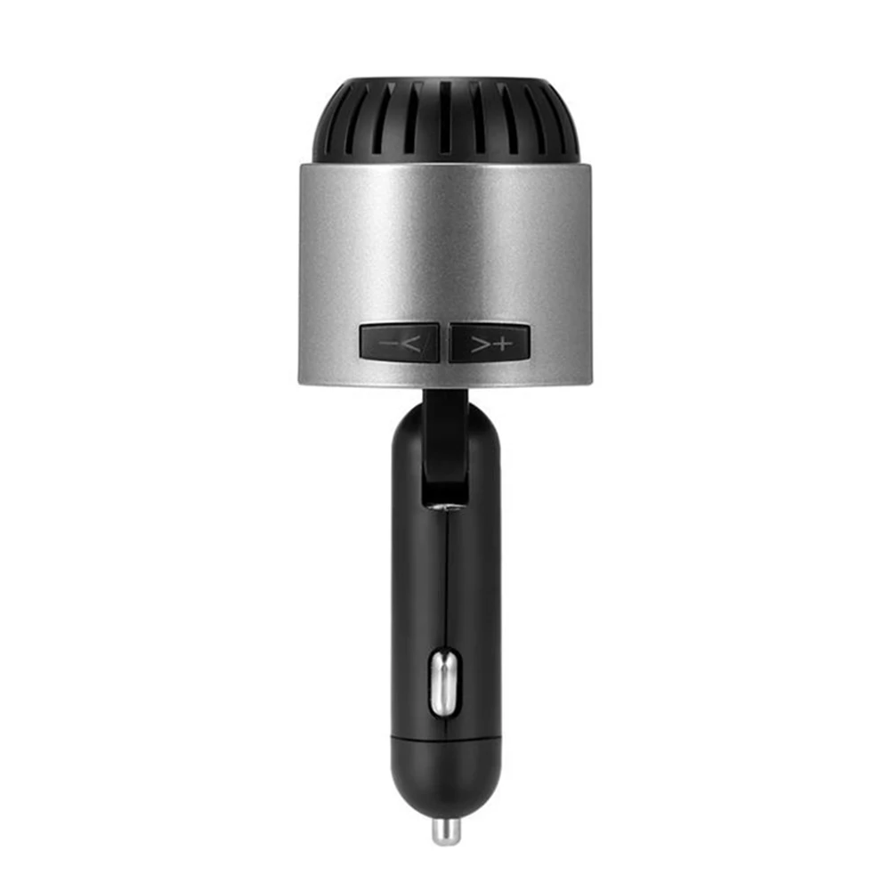 Серебристый Автомобильный fm-передатчик MP3 плеер гарнитура Bluetooth стерео аудио USB приемник OUJ99 - Цвет: Серебристый