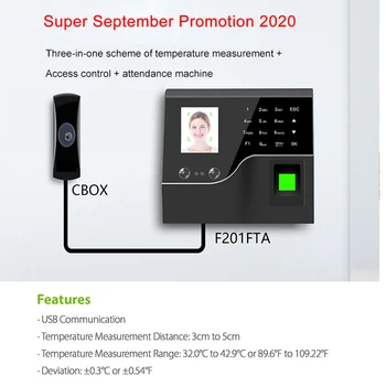 

Facial Recognition Camera Fingerprint Access Control Time Attendance Employee Palm Temperature Detection Time Attendance Machine