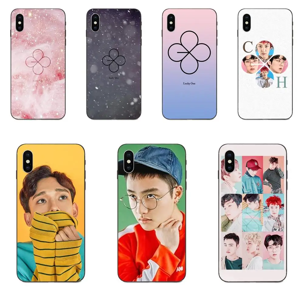 

Soft Shell Phone Case For Huawei Honor 5A 6A 6C 7A 7C 7X 8 8A 8C 8X 9 9X 10 10i 20 Lite Pro Kpop Exo Exo Lucky One