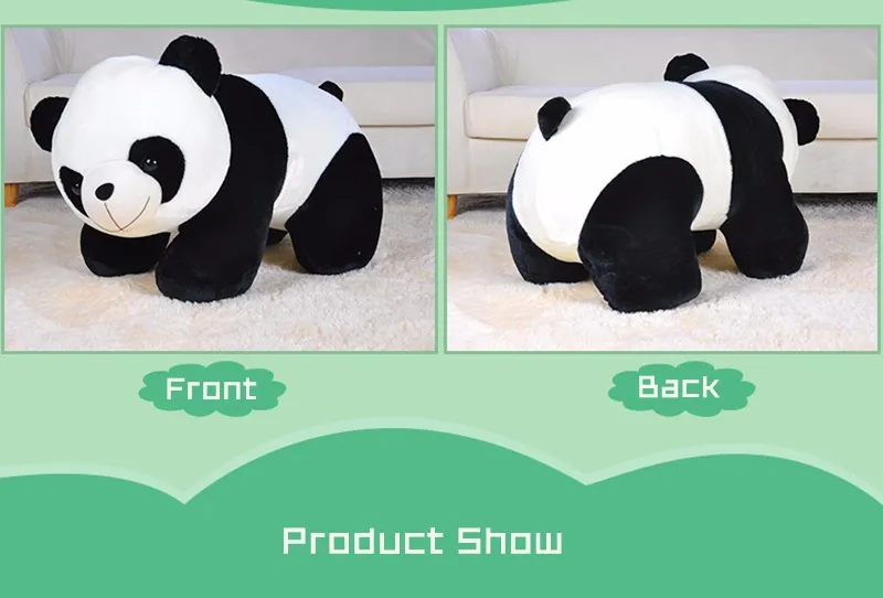 С принтом панды и животных набитая плюшевая кавайная Игрушка Кукла Kawaii плюшевые мягкие игрушки для мальчиков на день рождения мягкие детские игрушки CC50MR