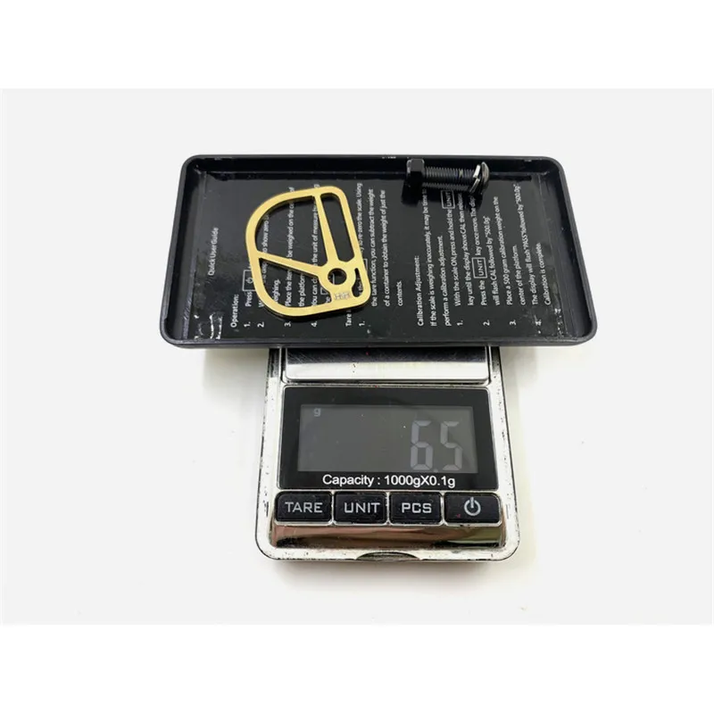 H&H Titanium Ti Folding Bike Line Fender Plate For without Fender Bicycle Parts for brompton